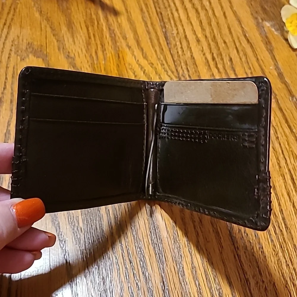 Dockers Slim Men's Briwn Wallet NIB